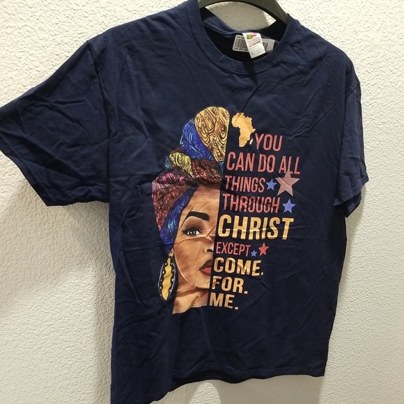 Do All Things Womens T Shirt Large - Picture 12 of 14